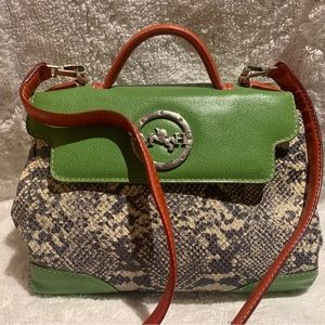 Mario Hernandez Exclusive Edition leather and python handbag